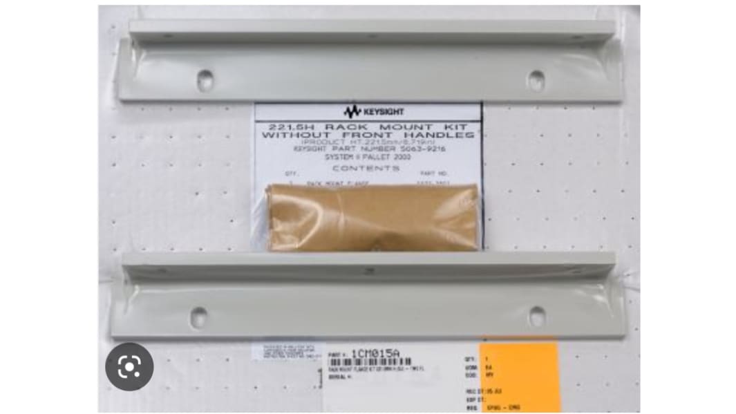 Kit de montaje para rack Keysight Technologies de Metal, para usar con Accesorios, 2 unidades