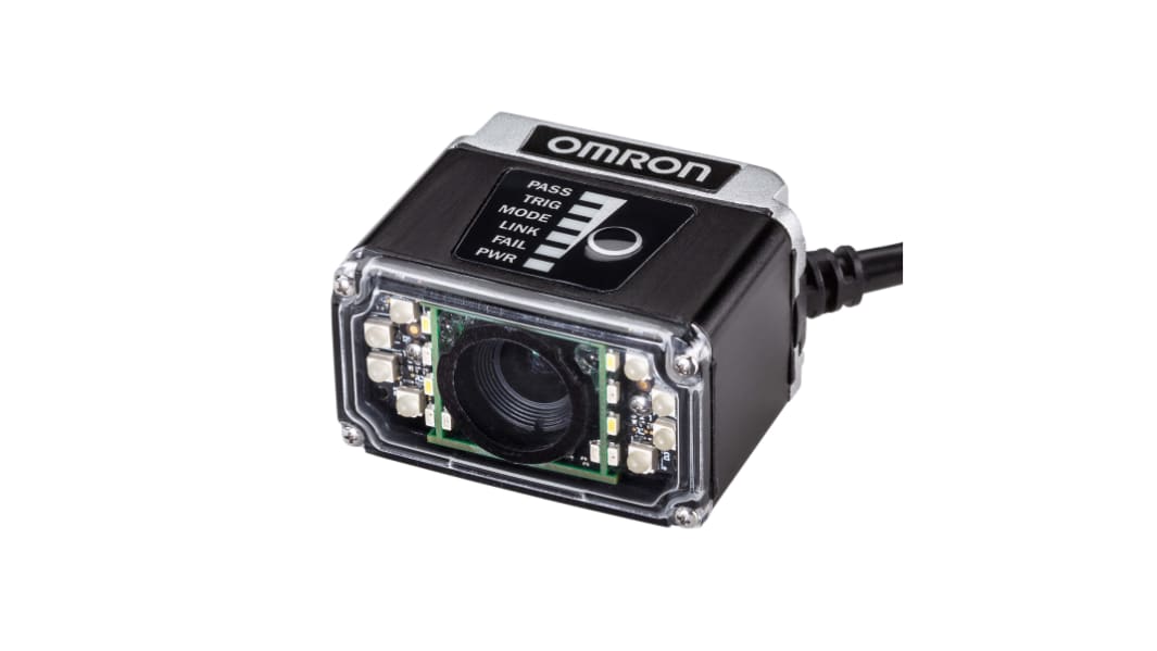 Omron Visuel sensor, USB, Lyskilde: Rød LED, Scanne-farve: Monokrom, Tasteområde: 50 → 300 mm