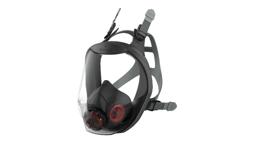 JSP Force 10 Series Full-Type Respirator Mask, Size M, Hypoallergenic