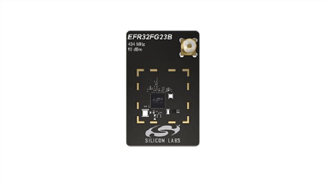 Transceptor RF IoT Silicon Labs xG23-PK6068A, frecuencia 868 → 915MHZ