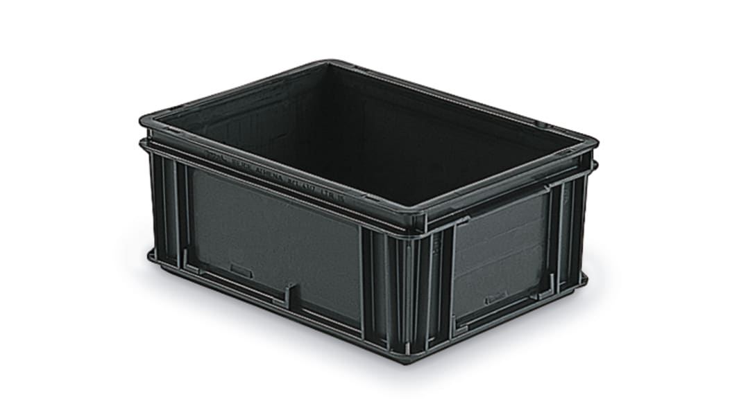 Polypropylene ESD-Safe Box 400mm (L) 170mm (H)