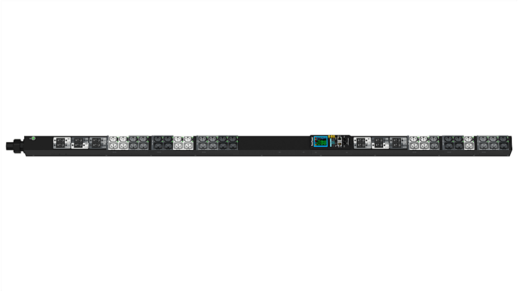 Unidad de distribución de potencia nVent SCHROFF EN6950, 42 conectores, Montaje de soporte, Cable 15.24cm, No, 60A, 400