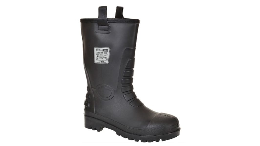 Portwest 安全靴, Black, ステンレス鋼, FW75BKR39