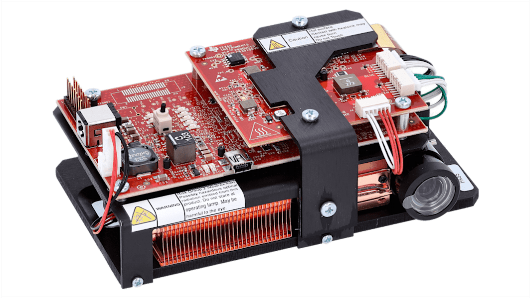 Texas Instruments, ディスプレイ開発ツール 50インチ デジタル光処理(DLP) 評価モジュール DLP Display 3010 EVM-G2 DLP3x Display Development Kit