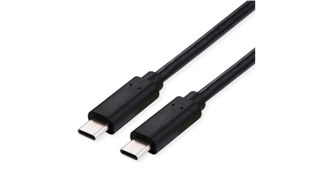 Roline USB 4.0, Male USB C to Male USB C, 2m