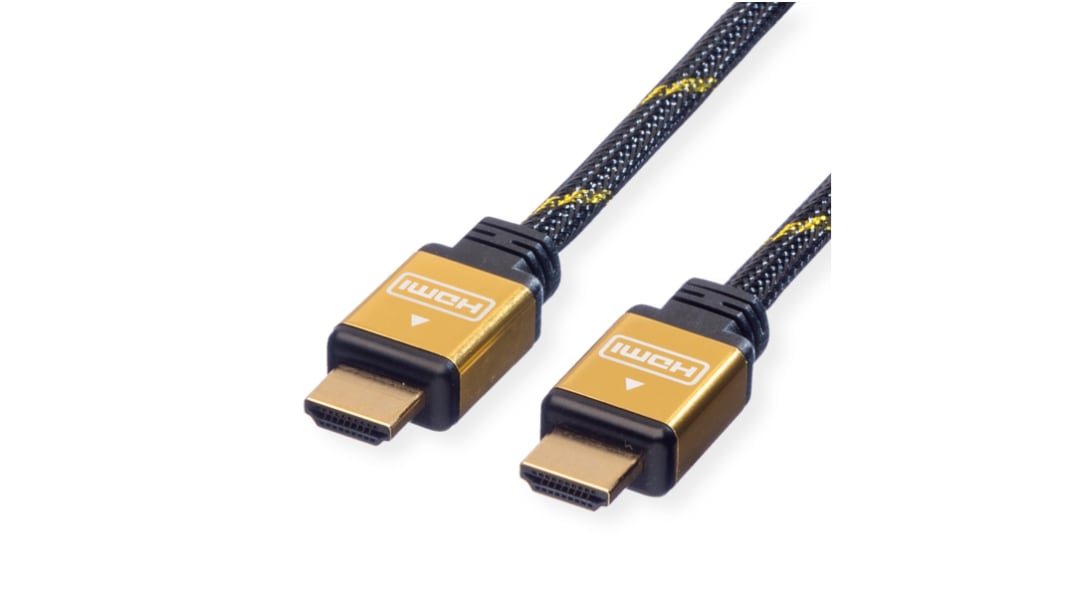 Roline, 1.5m Male HDMI to Male HDMIHigh Speed 3840 x 2160