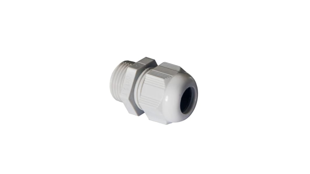 ABB Glands Series Light Grey Nylon Cable Gland, M20 Thread, 10mm min., 14mm max., IP66, IP68, IP69