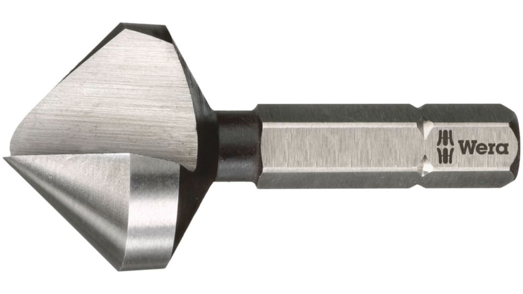 Wera Kegelsenker Ø 12.4mm, 1 Schneiden, 90°, 36 mm