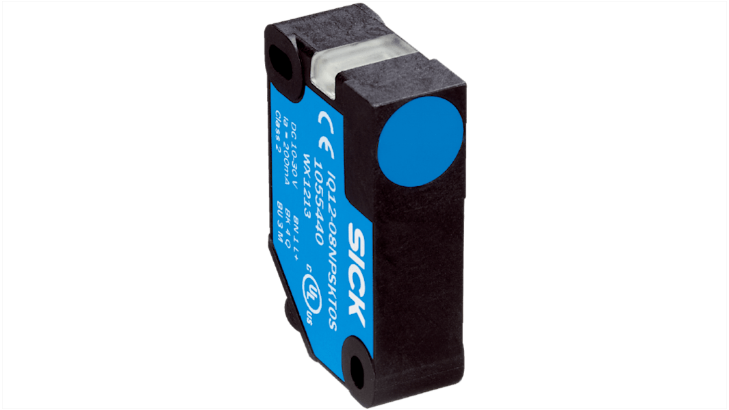 Capteur de proximité SICK, Détection 8 mm, PNP NO+NC, 10 → 30 V c.c.