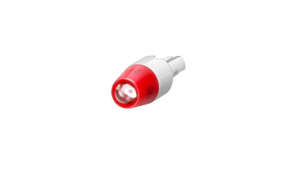 Siemens White Push Button LED Light for Use with 3SB
