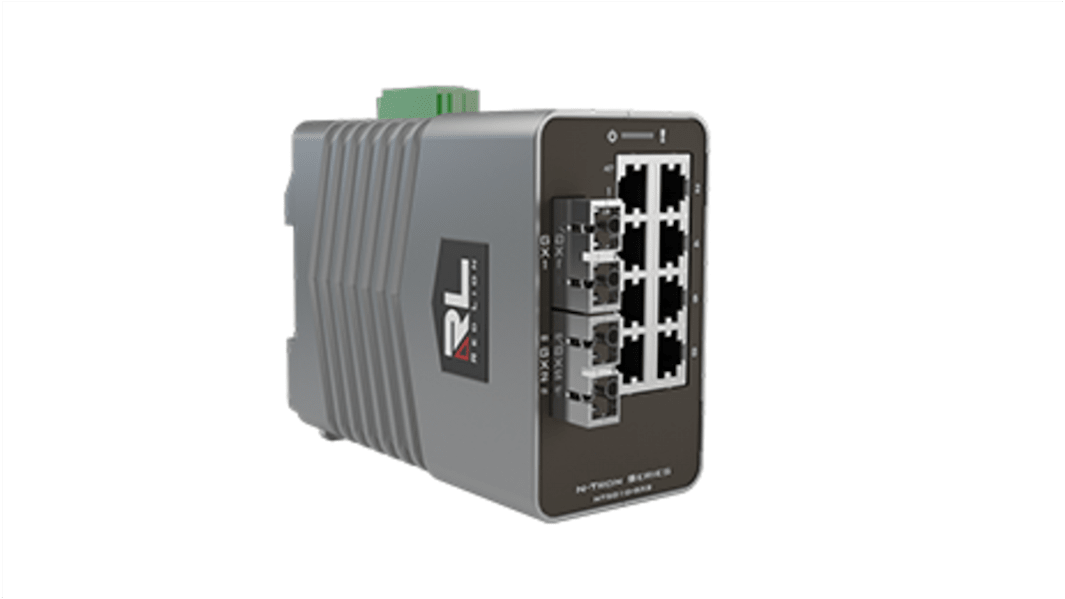 Swtich Ethernet industrial Red Lion, 10 puertos, 10/100/1000Mbit/s, 8 RJ45
