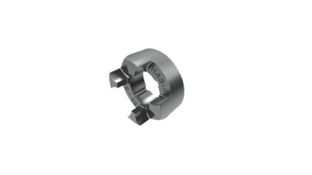 OPTIBELT Half Coupling Flange, 65mm Outside Diameter, 28mm Bore, 22mm Length Half Coupling