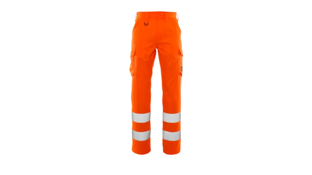 Mascot Workwear 20859-236 Orange Hi-Vis Hi Vis Trousers 98cm Leg Length 82cm