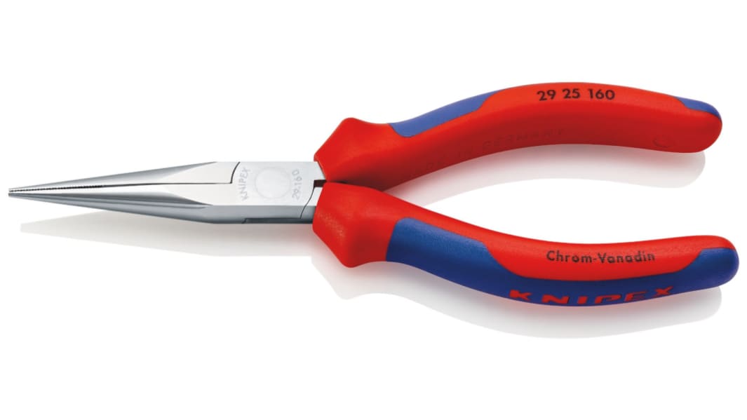 Knipex Pliers, 175 mm Overall, Straight Tip, 54mm Jaw
