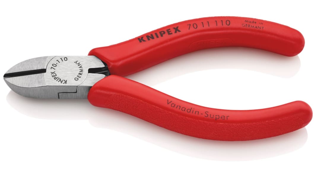 Pince coupante de côté Knipex, 110 mm, capacité 3mm