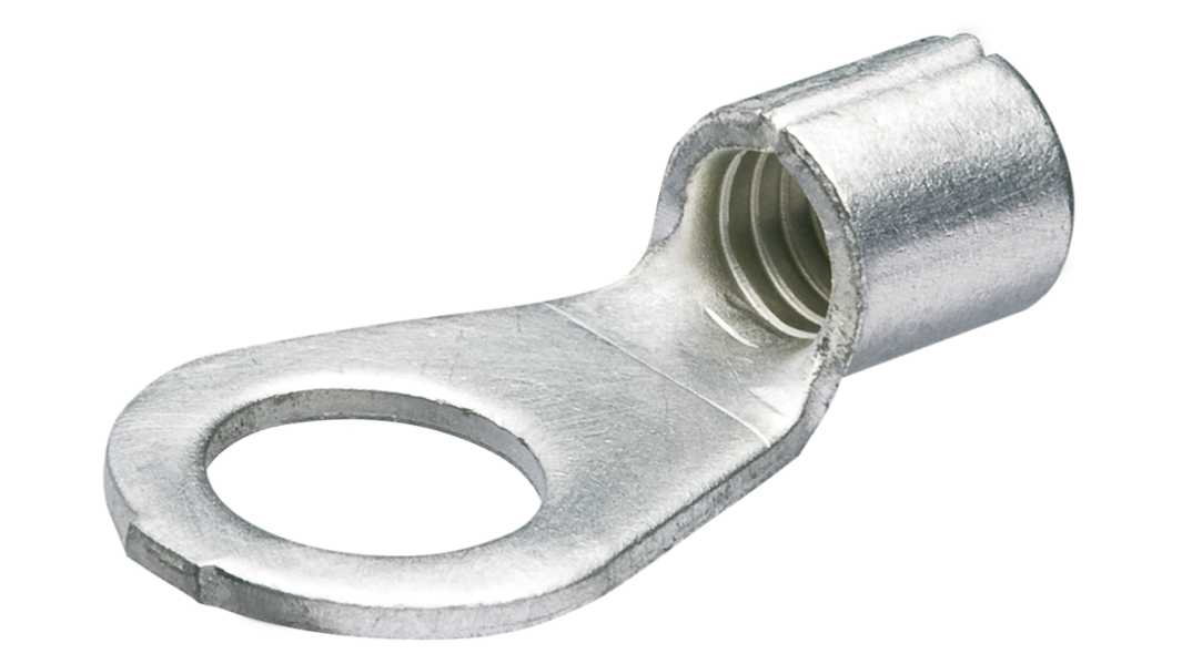 Terminale ad occhiello Knipex, Ø perno M6, dimens. max filo 6mm², 10AWG, Metallo