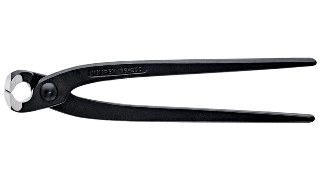 Knipex Monierzange 200 mm, Schneidleistung 1,8 mm Griff Stahl geschmiedet
