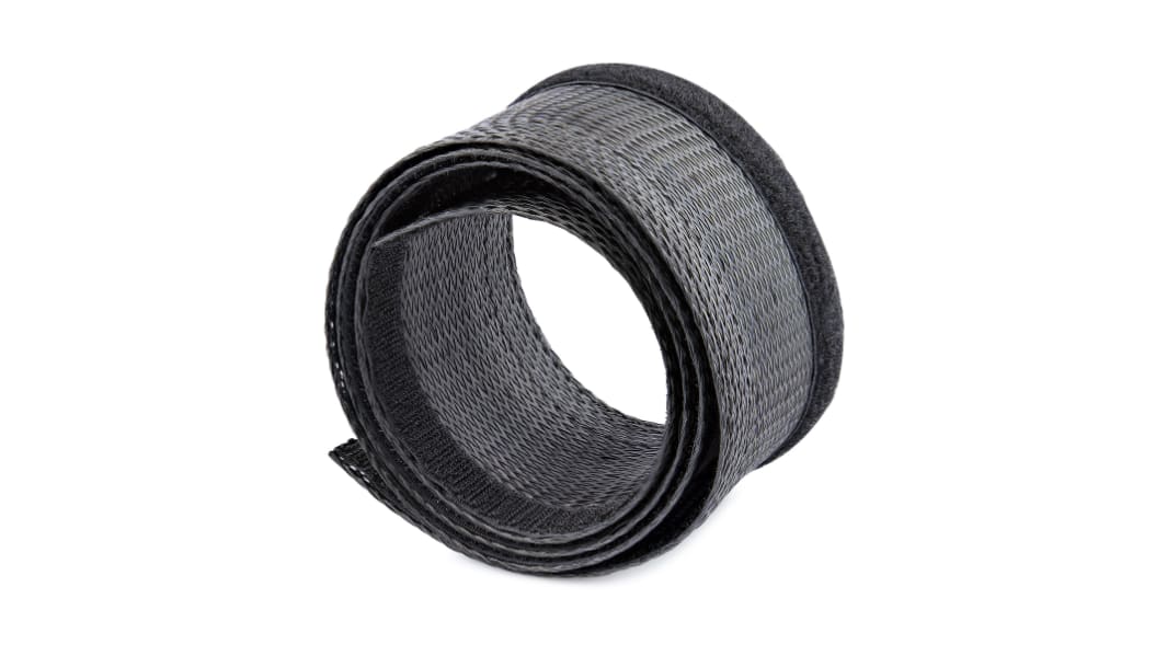 Gaine StarTech.com en Nylon, Polyester, Diam. 1.2pouce, Long. 3.048m, Noir
