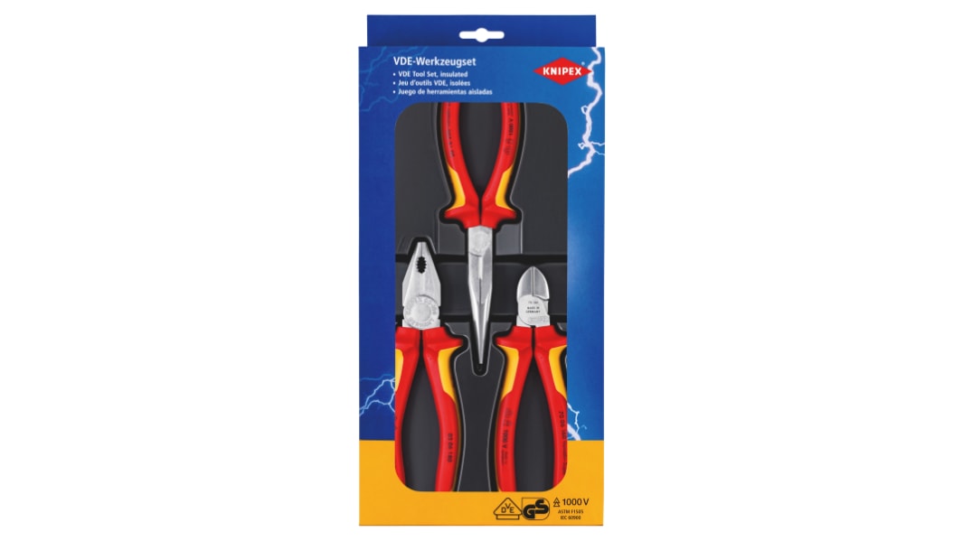 Knipex 3 Piece Tool Kit