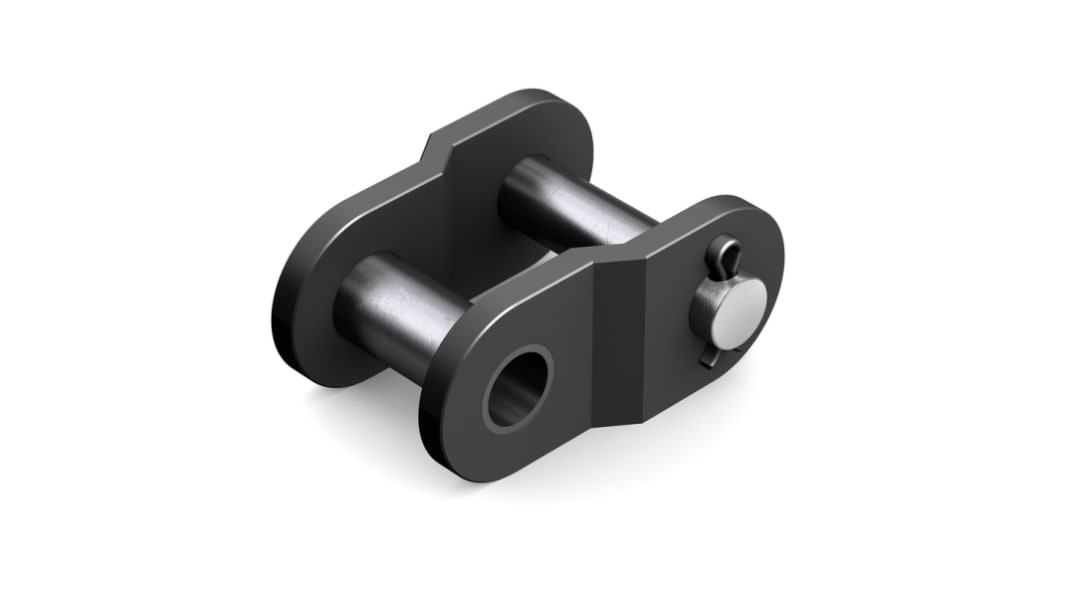 Eslabón de cadena de rodillos SKF Acero al Carbono, tipo de cadena 32B-1
