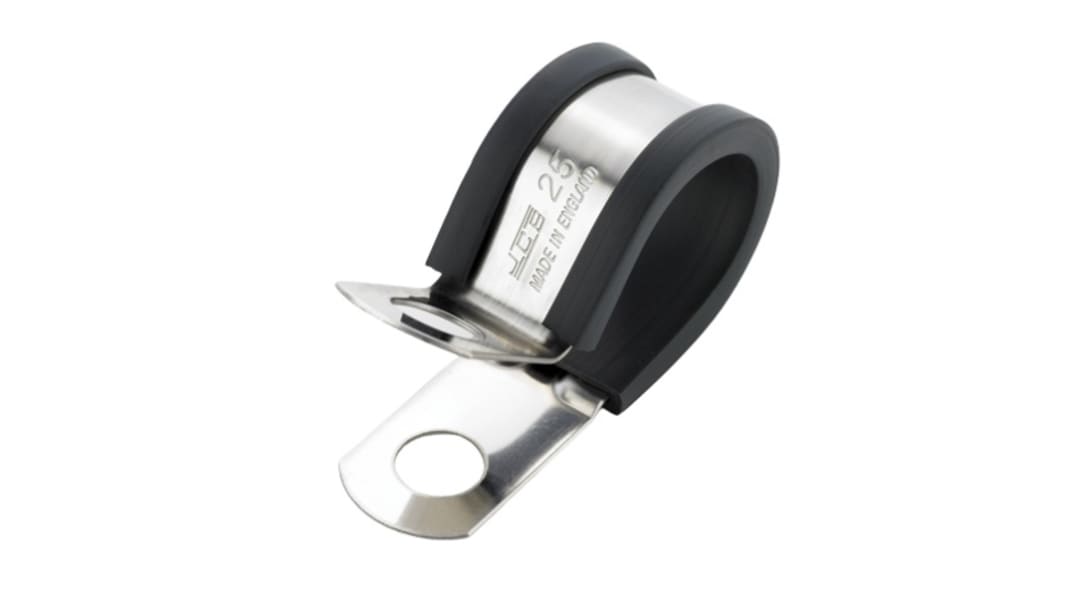 JCS 44mm Black, Stainless Steel 304 P Clip