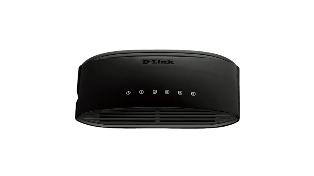 Switch Ethernet D-Link de sobremesa , 5 puertos, 100Mb, 10/100Mbit/s, 5 RJ45, 0 SFP