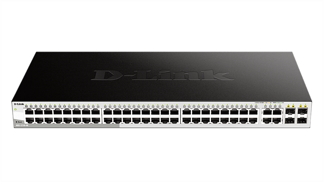 D-Link 52-Port Gigabit Smart Managed Switch, Smart 52 Port Smart Switch, EU