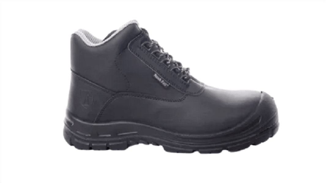 MAGNUM Rhodium Black Fibreglass Toe Capped Unisex Safety Boot, UK 6, EU 39