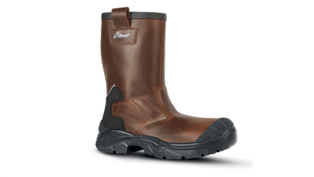 Goliath Rock & Roll Brown Composite Toe Capped Unisex Safety Boot, UK 11, EU 46