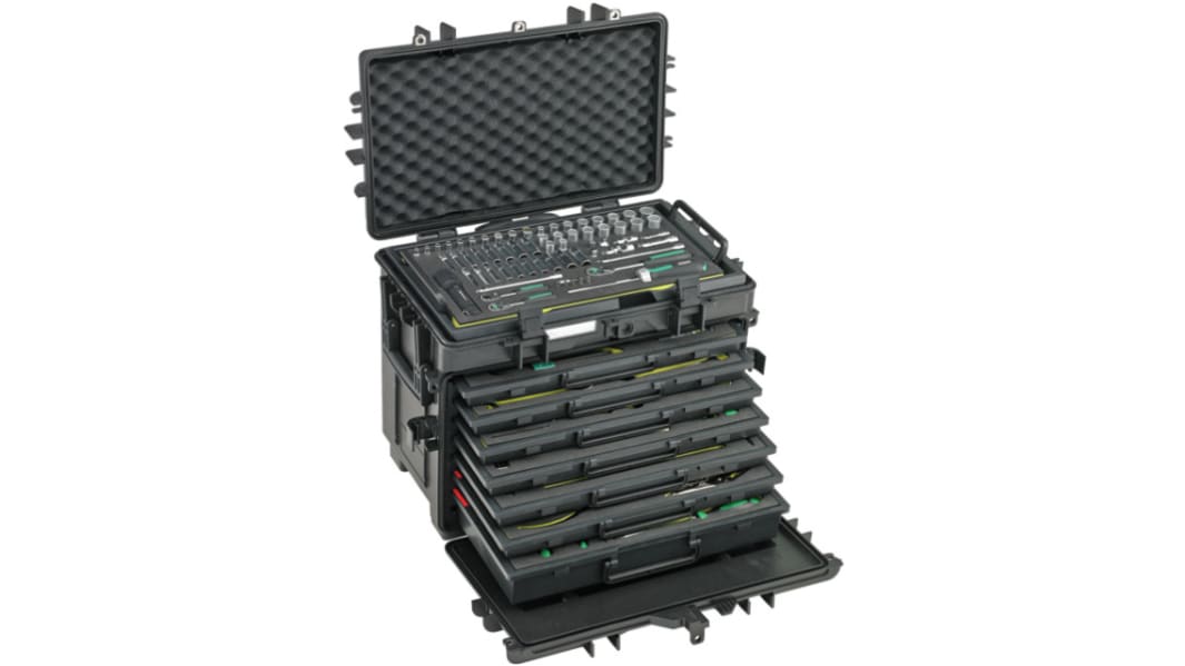 STAHLWILLE 163 Piece Automotive Tool Kit Tool Kit with Trolley