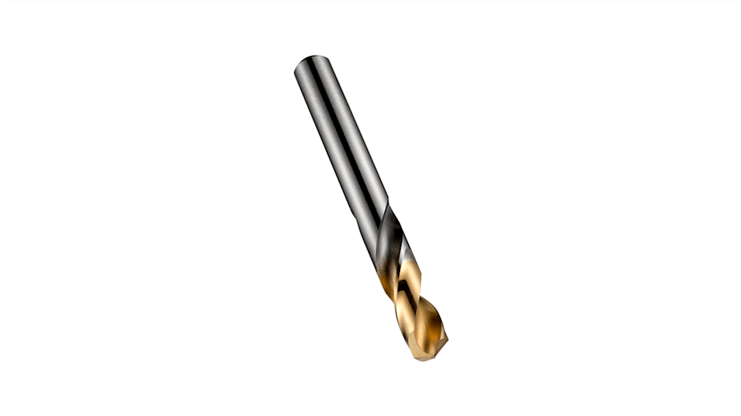 Dormer A022 Series HSS Stub Drill, 14mm Diameter, 107 mm Overall