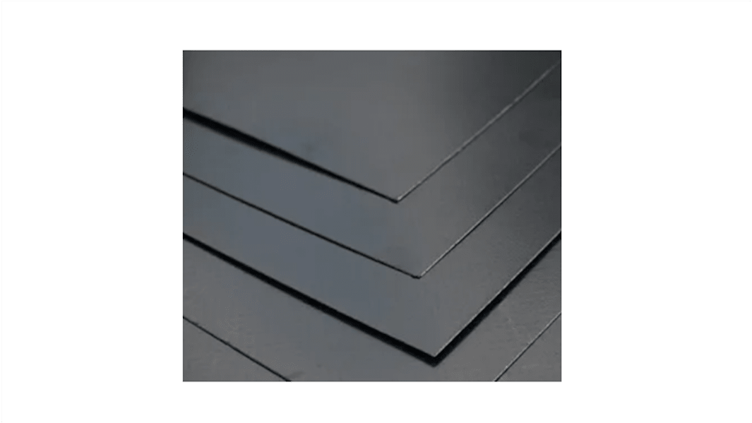 RS PRO Graphite Gasket Sheet, Black, 2mm Thick