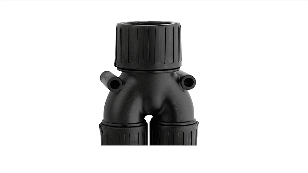 Raccordo per cavi Flexicon FPA21-16-16B, Riduttore in Nylon, Nero, filetto 17mm, 21mm