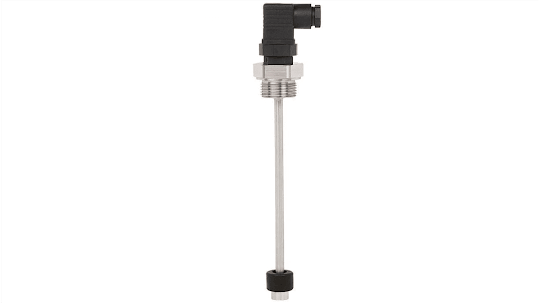 WIKA RLS-1000 Edelstahl Schwimmerschalter Mit Gewinde 230V, 1-poliger Umschalter, mit 5m Leitung