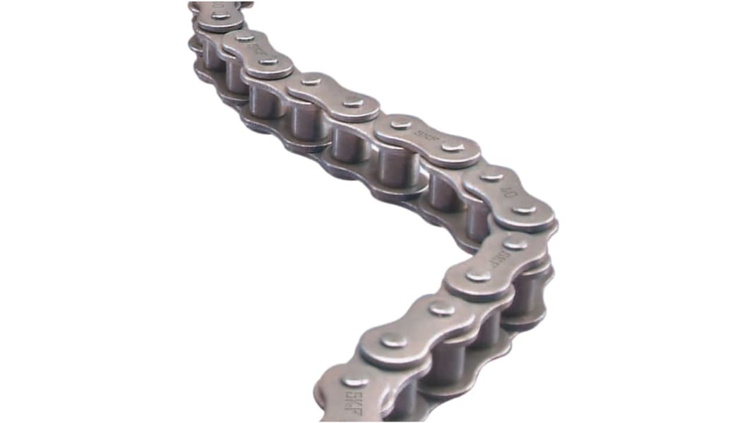 SKF ローラーチェーン 48B 76.2mmピッチ 炭素鋼 長さ:5m