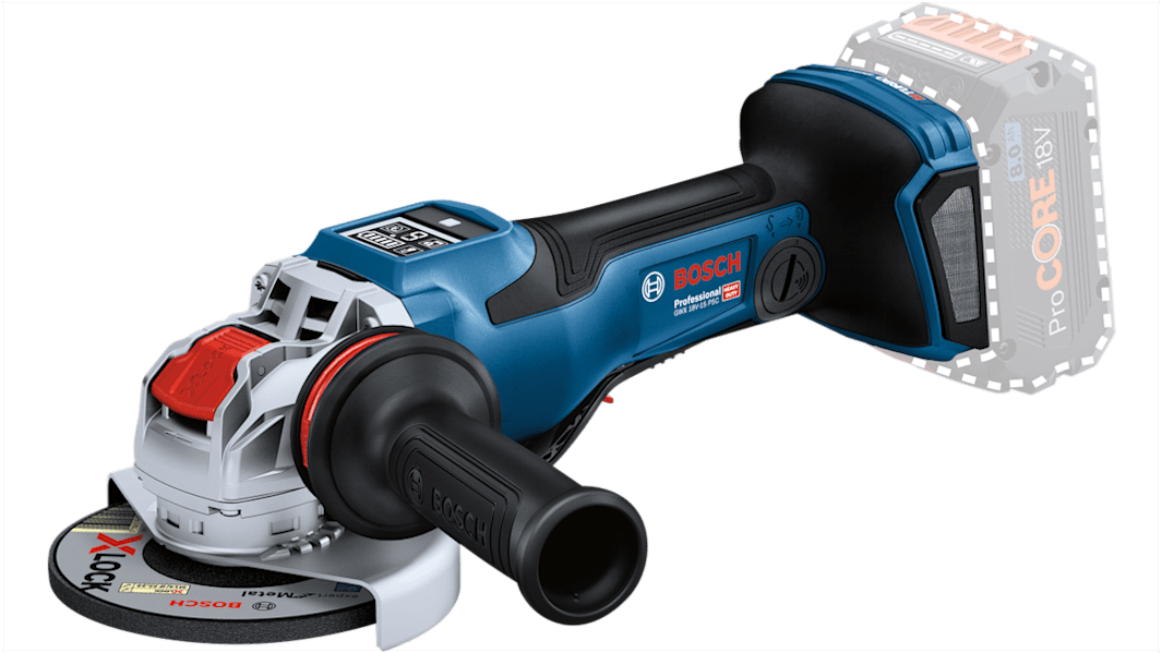 Bosch GWS 18V-15 PSC 125mm Ledningsfri vinkelsliber, 18V