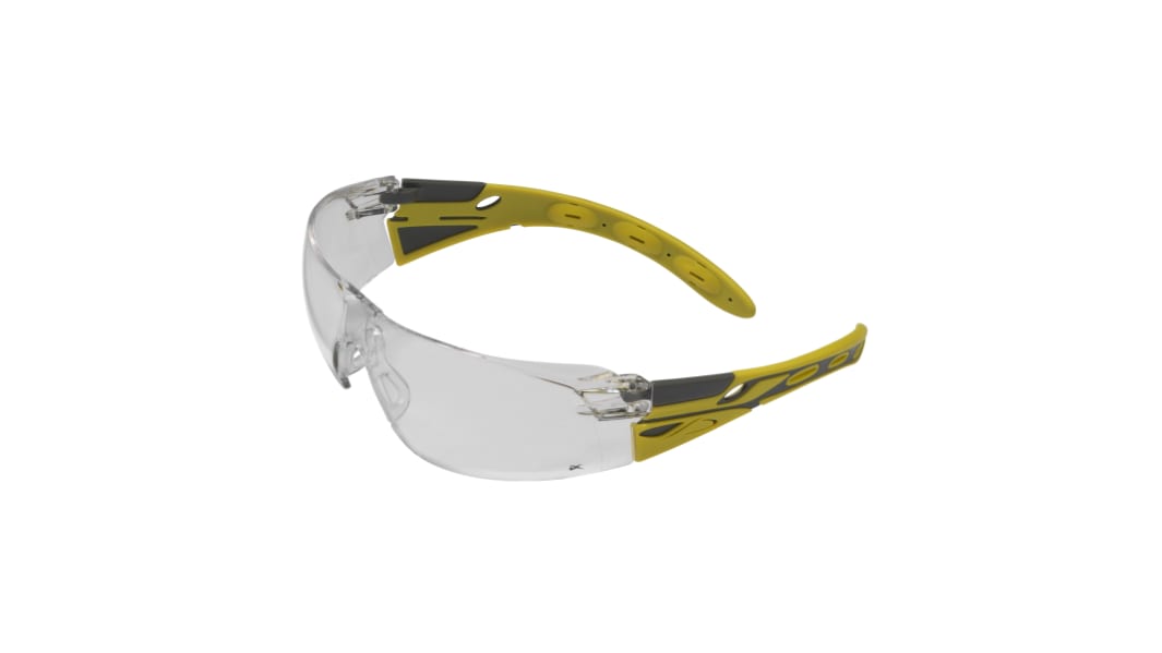 Lunettes de protection JSP EIGER, Fumée, Polycarbonate, anti-buée, anti-rayures, Protection UV