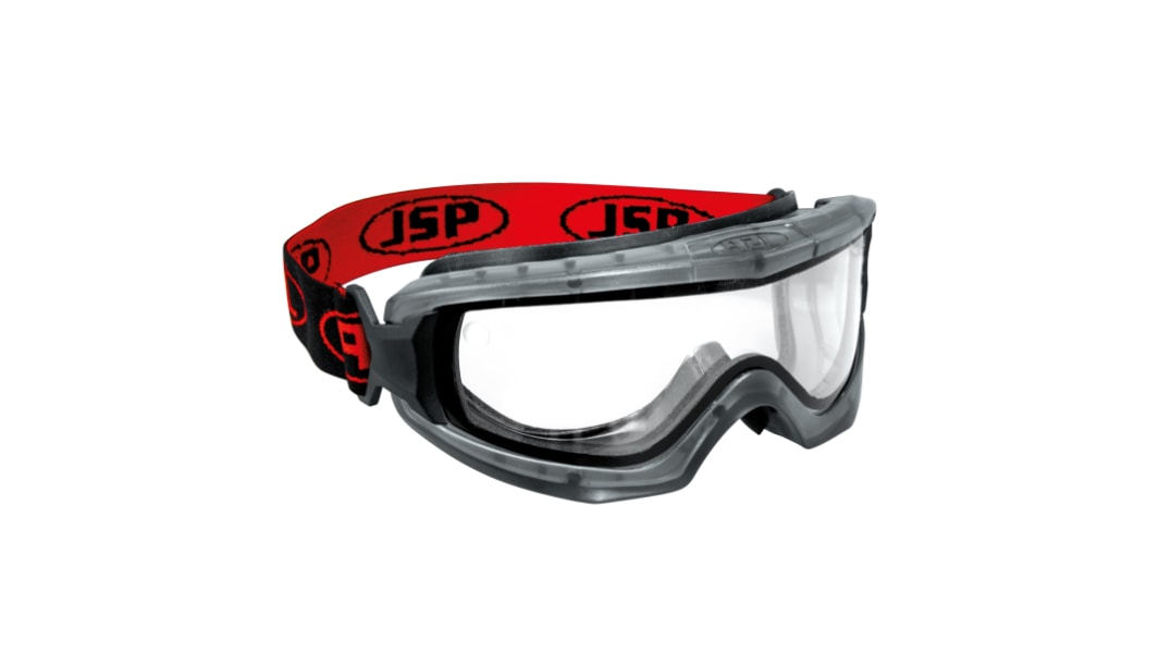 JSP Thermex, Scratch Resistant Anti-Mist Safety Goggles with Clear Lenses