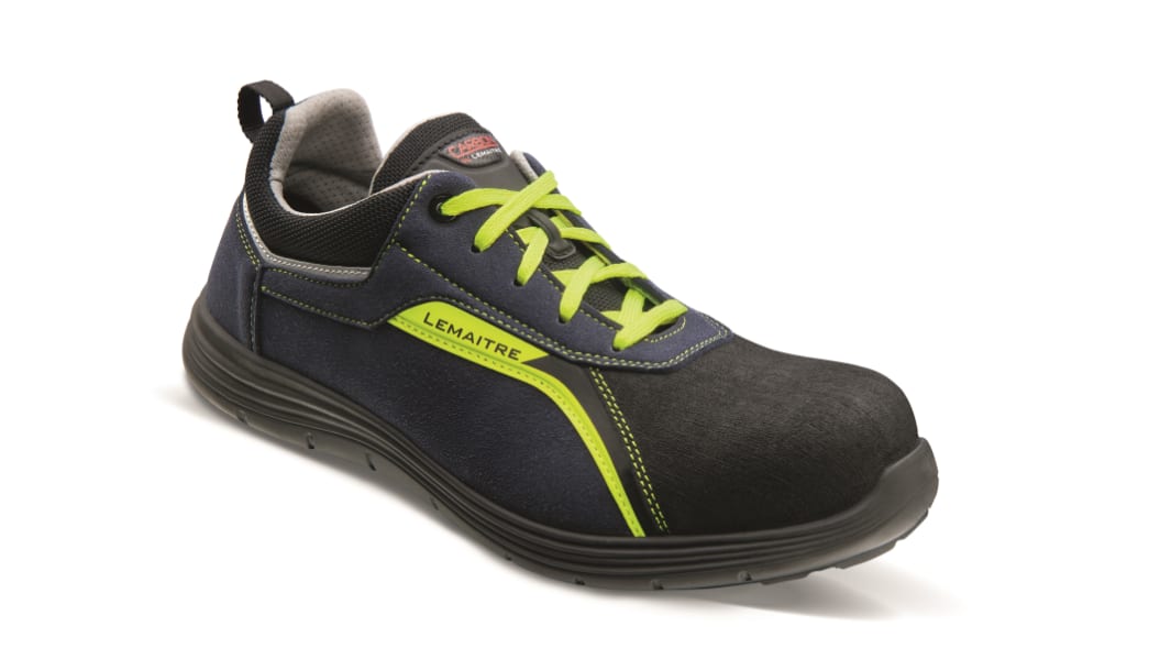 LEMAITRE SECURITE FLAVIO S3 LOW Unisex Blue Composite Toe Capped Safety Shoes, UK 6, EU 39