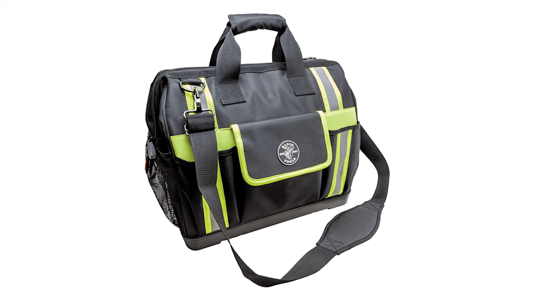 Klein Tools 1680d Ballistic Weave Tool Bag with Shoulder Strap 17.5in x 10in x 16in