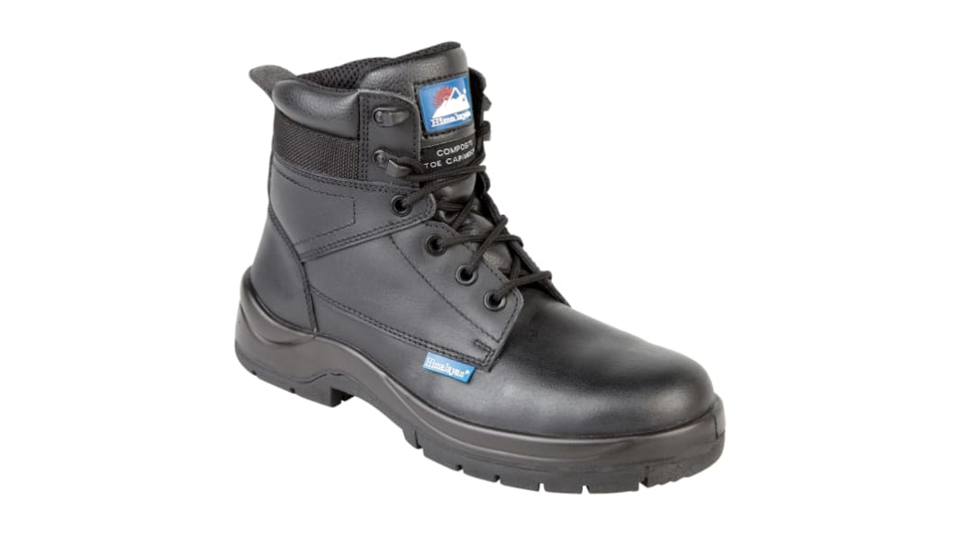 Himalayan 5144, Unisex, Sicherheitsstiefel Schwarz mit Verbundmaterial-Schutzkappe, Größe 41 / UK 8