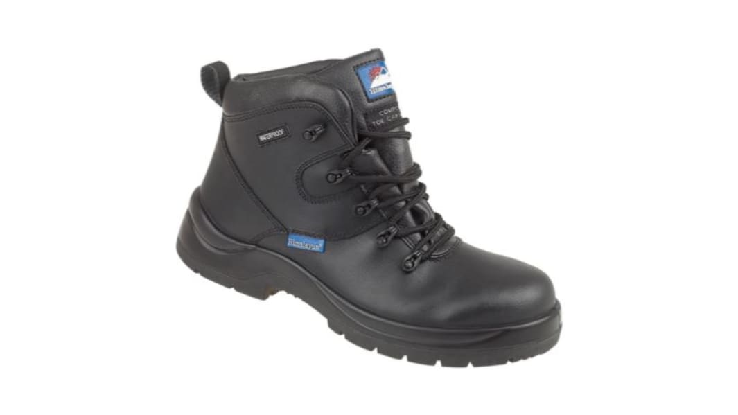 Himalayan 5120, Unisex, Sicherheitsstiefel Schwarz mit Verbundmaterial-Schutzkappe, Größe 47 / UK 13