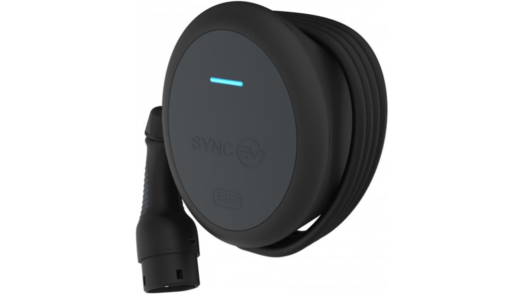 Stazione di ricarica auto elettriche Sync Energy, 7.4kW, 6 → 32A, monofase