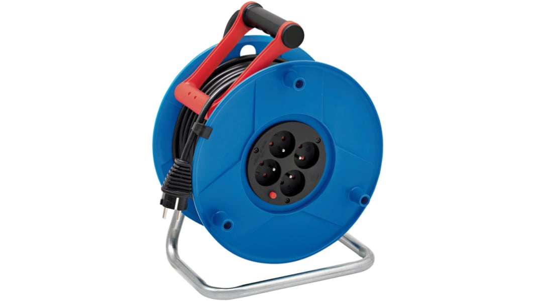 Enrouleur brennenstuhl 50m, 4 prise FR 2P+T, 230 V, IP20