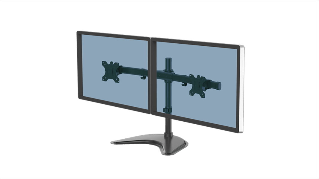 Fellowes Desk Mounting Monitor Arm for 2 x Screen, 685mm Screen Size