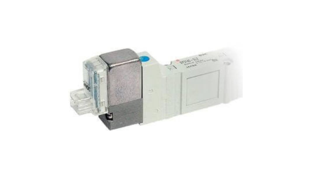 Electrodistributeur pneumatique SMC série SY7000 fonction 2 Position Double Valve, Air, Raccord One-touch 10 mm