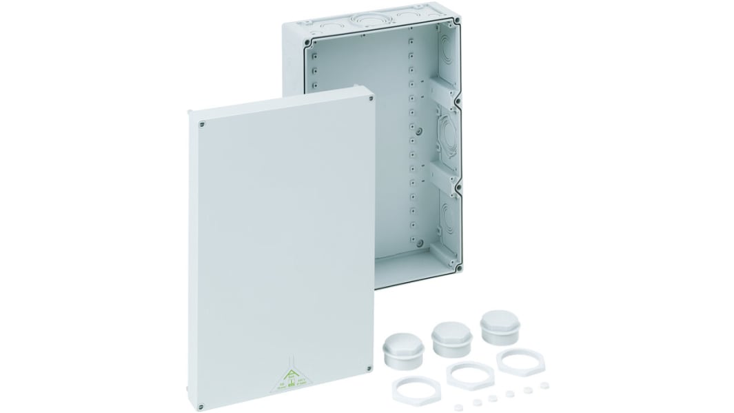 Boîte de jonction en Polystyrène 450 x 300 x 132mm, IP54, IP65