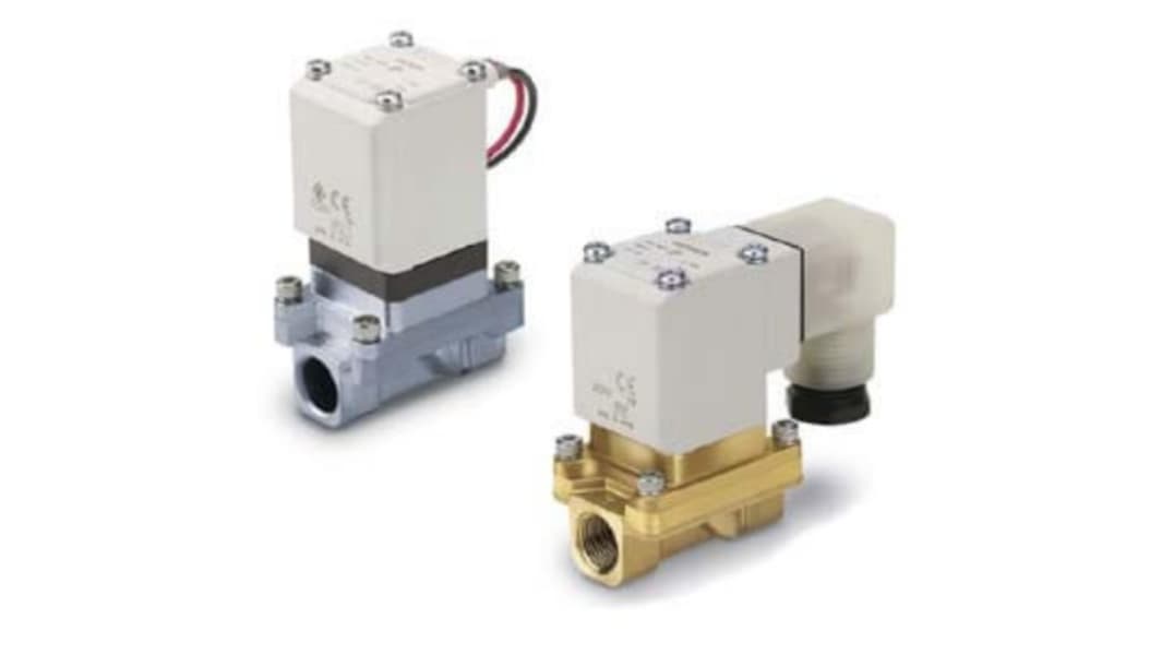 SMC 2 Port Solenoid Valve for Water Pneumatic Solenoid Valve - Solenoid G 1/4 VXZ Series
