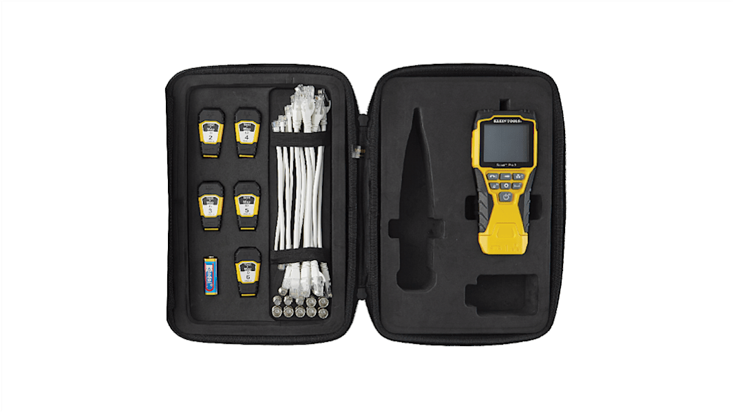 Klein Tools VDV501-853 Netzwerktester, Kabelfinder, Cat3, Cat5e, Cat6, Cat6a, Cat7, RJ11, RJ12, RJ45