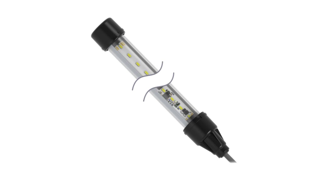 Foco para maquinaria LED Banner, 12 → 30 V dc, 12 → 30 V dc, IP66, IP69